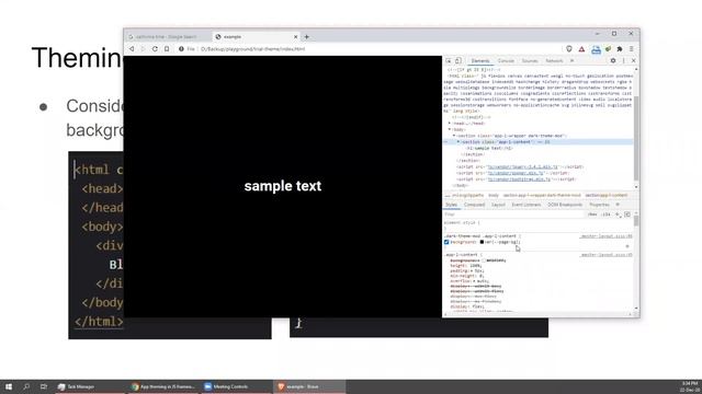 App Theming in JS Frameworks - IxDF Kerala Webinar смотреть онлайн