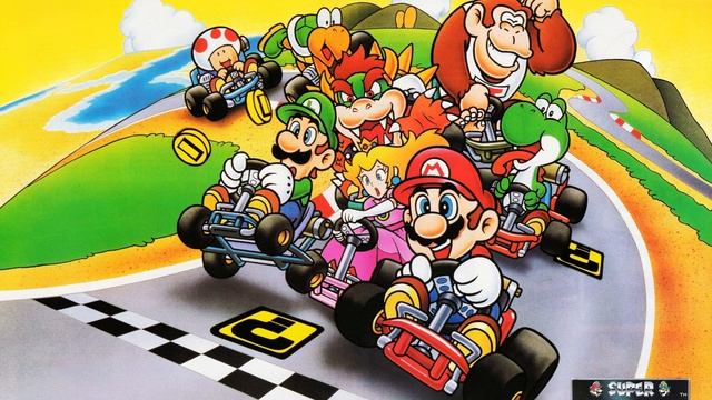 Super Mario Kart Restored - Rainbow Road смотреть онлайн