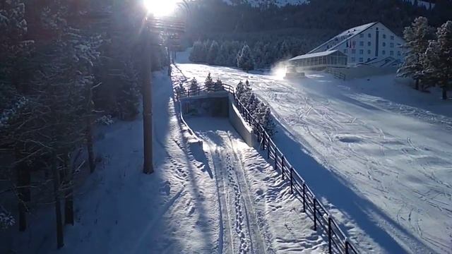 Киргизия Горнолыжная база КАРАКОЛ / Kyrgyzstan ski base Karakol / смотреть онлайн