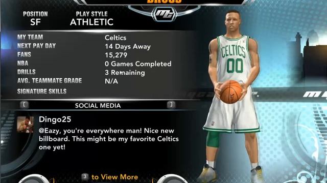 Небольшое видео обучение по игре NBA2k13. смотреть онлайн