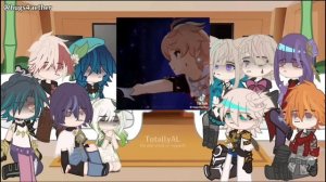 Genshin Impact characters react to the Traveler l Aether l Part 3/? | M!traveler l ? l