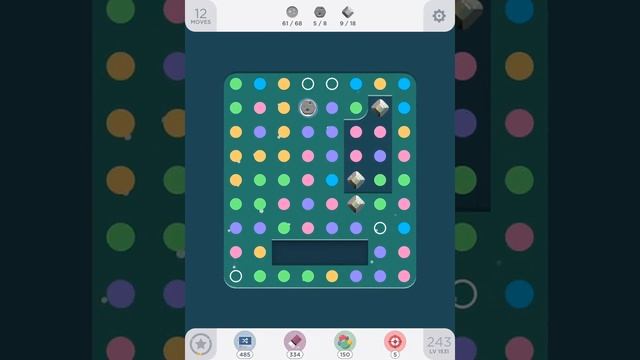 TwoDots: Level 1531 (No Power-ups) Walkthrough (Two Dots) смотреть онлайн