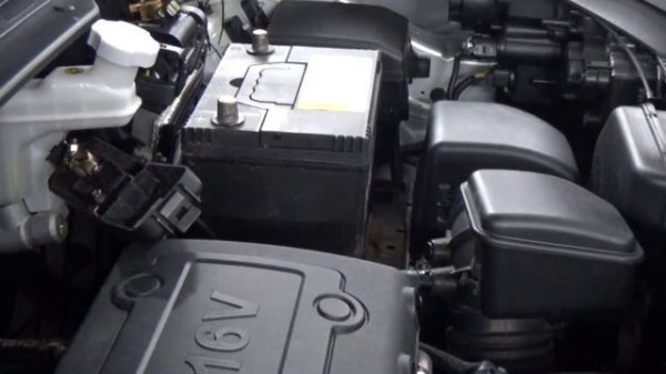 Замена АКБ на Hyundai IX35