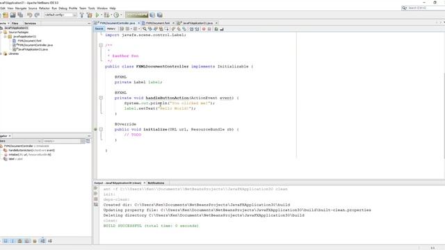 JavaFX Tutorial 4 - Class does not exist! смотреть онлайн