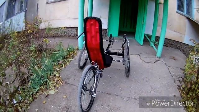 Велотрайк своими руками :) Трайк Трон ТТ-44 :) recumbent tricycle :) Максоход Евпатория :) смотреть онлайн