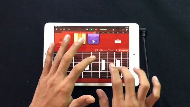 Canon Rock in D - Guitar Solo on Ipad [Garageband Cover] смотреть онлайн