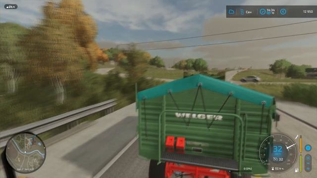 Собираем урожай с теплиц! Farming simulator 22. Прохождение #6 смотреть онлайн