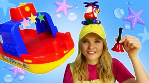 Автошкола Алёны: Корабль проходит испытания! Детские видео про машинки