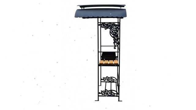 Мангал МКР, сталь 4мм (DOORZ), с крышей разборный обзор МКР 4мм. производитель МПП Дорз (Россия) смотреть онлайн