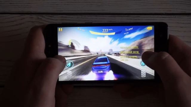 BQ Balance: производительность смартфона в игре Asphalt 8 смотреть онлайн