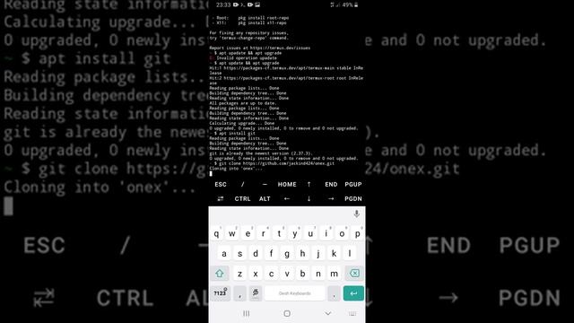 How to install one-x in termux смотреть онлайн