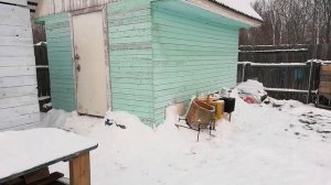 Наземный зимовник для пчел.