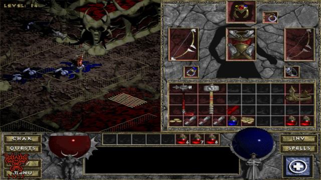 Diablo - Rogue - Full/Complete - Walkthrough - Part 7 - "Into Hell" смотреть онлайн