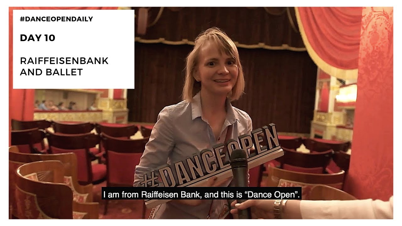 Raiffeisenbank and ballet | #DanceOpenDaily смотреть онлайн