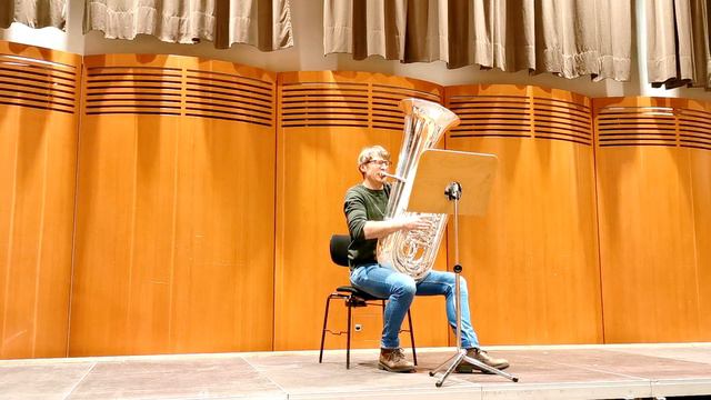 GIONANIDIS: 29 Bel Canto Studies for tuba | ✥No.3✥ | Stefan Ambrosius, Bavarian State Opera смотреть онлайн