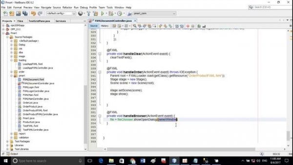 #21 JavaFx and SQL Server Tutorials | FileChooser