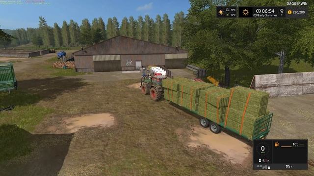BACK YARD CLEARANCE | Farming Simulator 17 | The Valley The Old Farm - Episode 19 смотреть онлайн