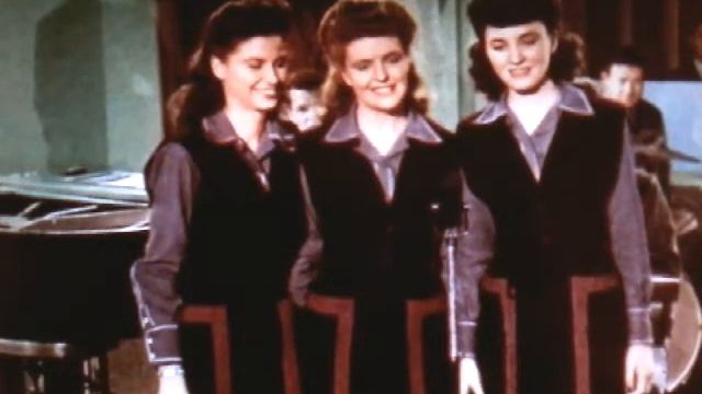 The Sunshine Girls, Mary Ford - You Are My Sunshine, Hollywood Barn Dance 1945 смотреть онлайн