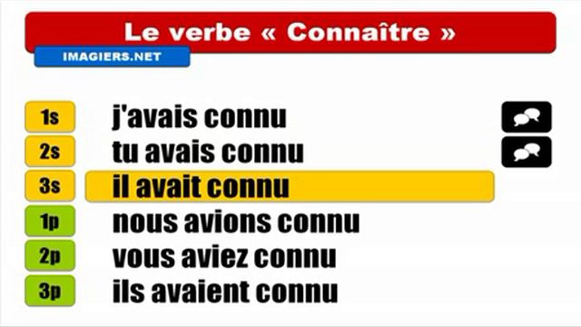 French Past Perfect Tense # Verb = Connaître смотреть онлайн