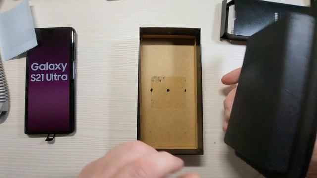 Samsung Galaxy S21 Ultra - распаковка нового смартфона!!!))) смотреть онлайн