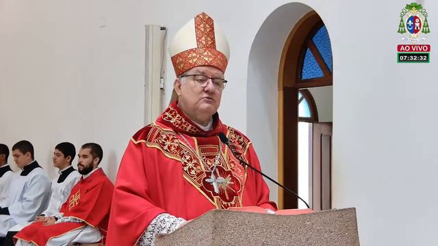 Santa Missa e Procissão do Domingo de Ramos e Paixão do Senhor - 24.03.2024 смотреть онлайн