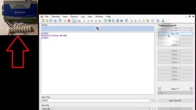 RTU5025 настройка через GPRS WEB смотреть онлайн