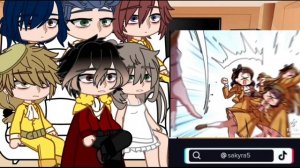 Я родилась дочерью короля демонов реакция//PAD AKO//gacha club//