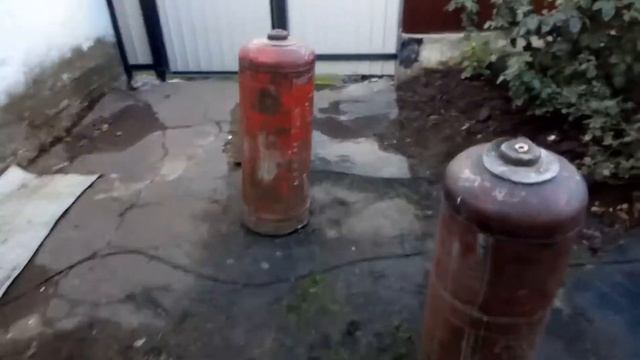 Мангал из газовых баллонов смотреть онлайн