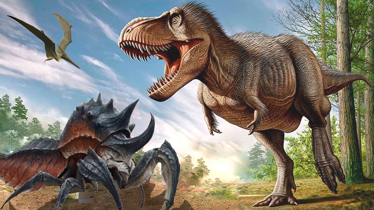 10 доисторических насекомых, которых боялись даже Динозавры смотреть онлайн