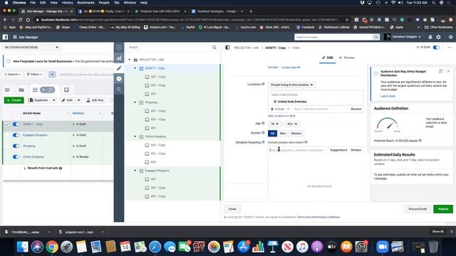 FACEBOOK ADS What sells Online in 2020 during a Recession [Demo For Beginners] Step by Step смотреть онлайн