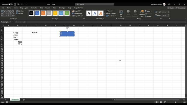Excel VBA - Copy a Range of cells смотреть онлайн