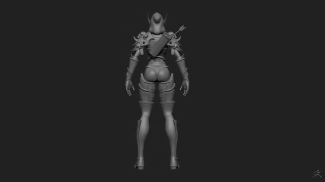Sylvanas Windrunner WIP смотреть онлайн
