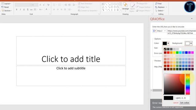 How to Create QR Code in Microsoft Office(Excel, PowerPoint, Word) FREE. смотреть онлайн