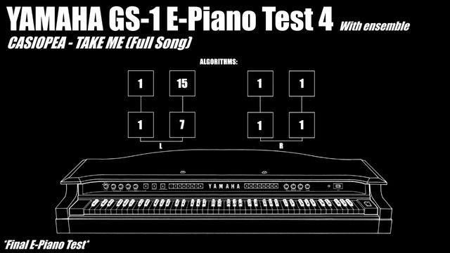 Casiopea - Take Me [Yamaha GS-1 E-Piano Emulation] Test 4 (REUPLOAD) смотреть онлайн