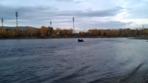 Выход на глиссер вихрь 30 р лодка Sun Marine 365