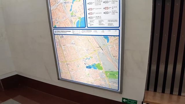 Ride in St.Petersburg - Prospect Slavy metro station (станция метро Проспект Славы, Санкт-Петербург смотреть онлайн
