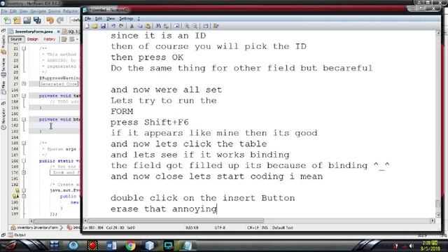 Java Database INventory SystemPart2 смотреть онлайн