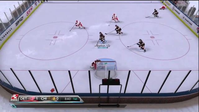 NHL 2K10 - Winter Classic at Wrigley Field Period 1 смотреть онлайн