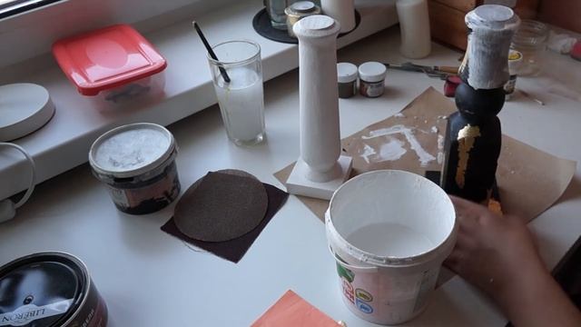 Мастер-класс "Декор деревянных подсвечников" смотреть онлайн