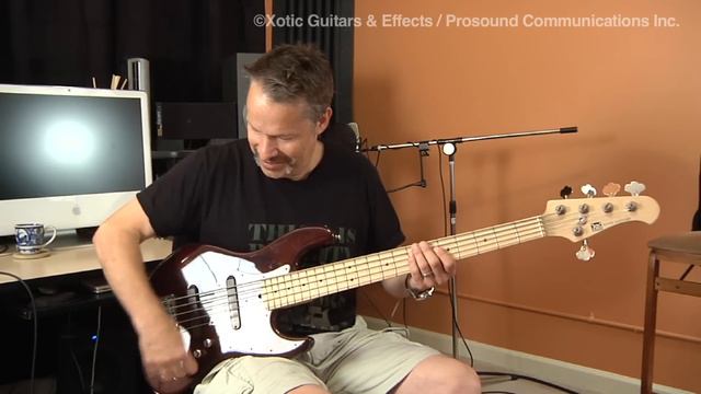 Interview with Vail Johnson "Xotic Bass XJ-1T 5-strings Black Cherry" смотреть онлайн
