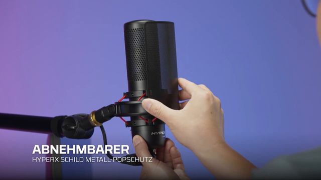 Mikrofon HyperX ProCast, schwarz смотреть онлайн