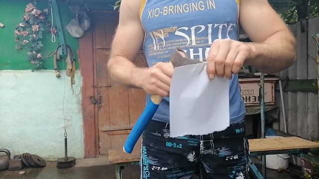 КАК ЗАТОЧИТЬ ТОПОР БОЛГАРКОЙ . ЭТИМ ТОПОРОМ МОЖНО БРИТЬСЯ! смотреть онлайн