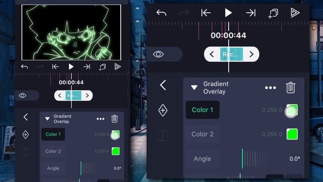 Glitch neon | ALIGHT MOTION | ANDROID & iOS | TUTORIAL | смотреть онлайн