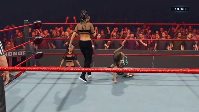 Robyn Renegade vs Leyla Hirsch / Singles Match / ROH Honor Club TV #36 / WWE 2K23 смотреть онлайн