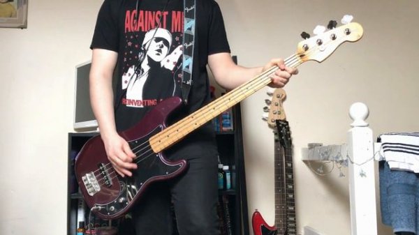 Green Day - Castaway Bass Cover