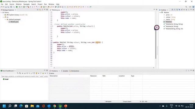 What is Constructor, Constructor Overloading//What are the Data types part -4//Easy Learning Channe смотреть онлайн