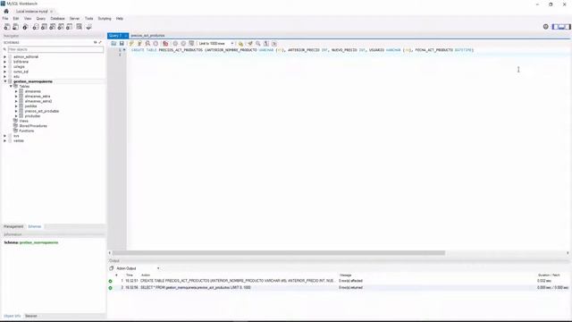 MySQL Workbench - Triggers - Video 55