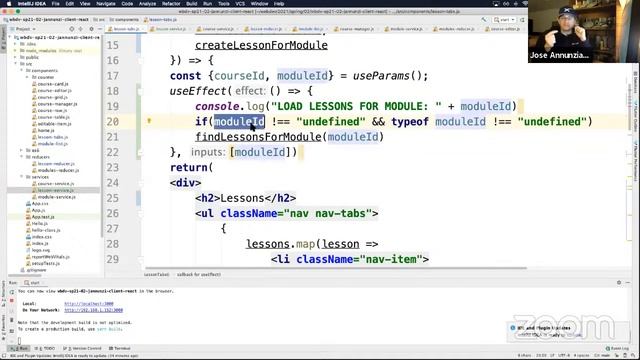 React and REST Services - CS5610 02 SP21 W7.2 смотреть онлайн