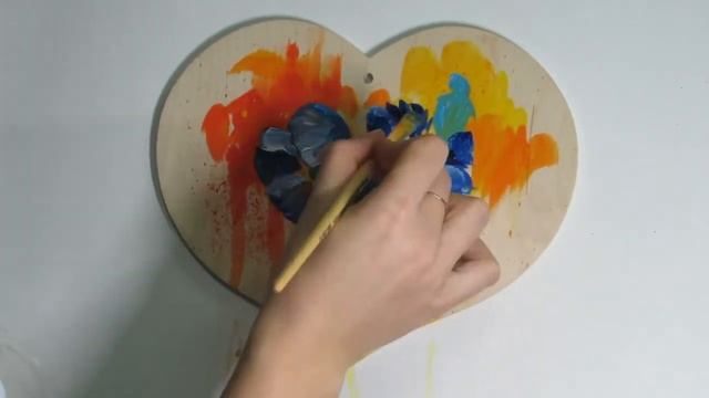 Декупаж. Подарок на 8 марта. Ускоренное видео процесса рисования смотреть онлайн
