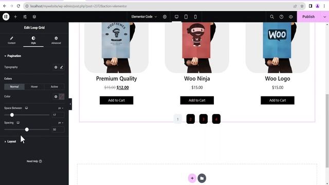 Elementor Tutorial: How To Style Numbered Pagination For Loop Grid (Posts and Products Widgets) смотреть онлайн